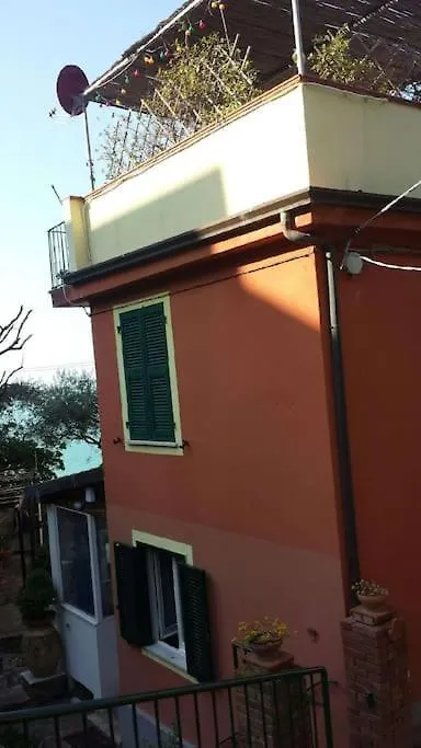 Tatil Evi Bellissima Casa A Picco Sul Mare ! Villa Tellaro