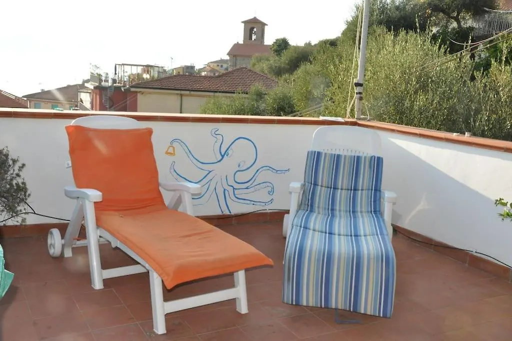 Bellissima Casa A Picco Sul Mare ! Villa Tellaro Tatil Evi